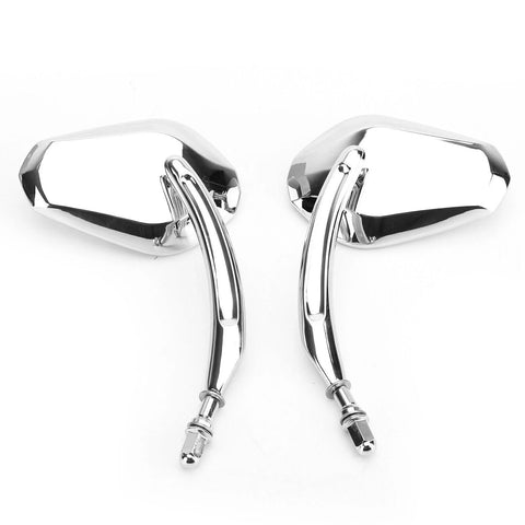 Softail Sportster Touring Custom Mirror Diamond M8 Chrome E-Approved (2018-2023)