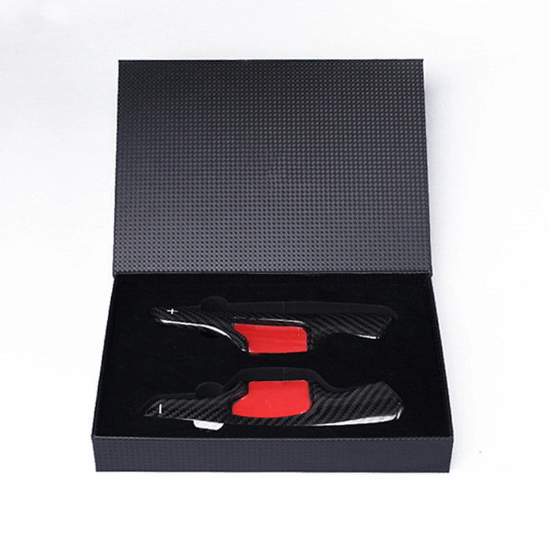 Ford Taurus 2 x Black Carbon Fiber Shift Paddle Extensions