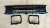 Toyota Hilux 3 x Matt Black Grill & Light Cases (1989-1991)