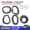 Door Rubber Trunk Lid Weatherstrip Set 5 Fits Honda CR-V RD4 RD5 RD6 2002-06 D06