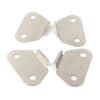 Harley 4 x Chrome Saddlebag Lid Wear Plates (1993-2023)