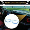 Jeep Wrangler JL JLU (2018-2024) Light Blue A Pillar Speaker Cover Trim
