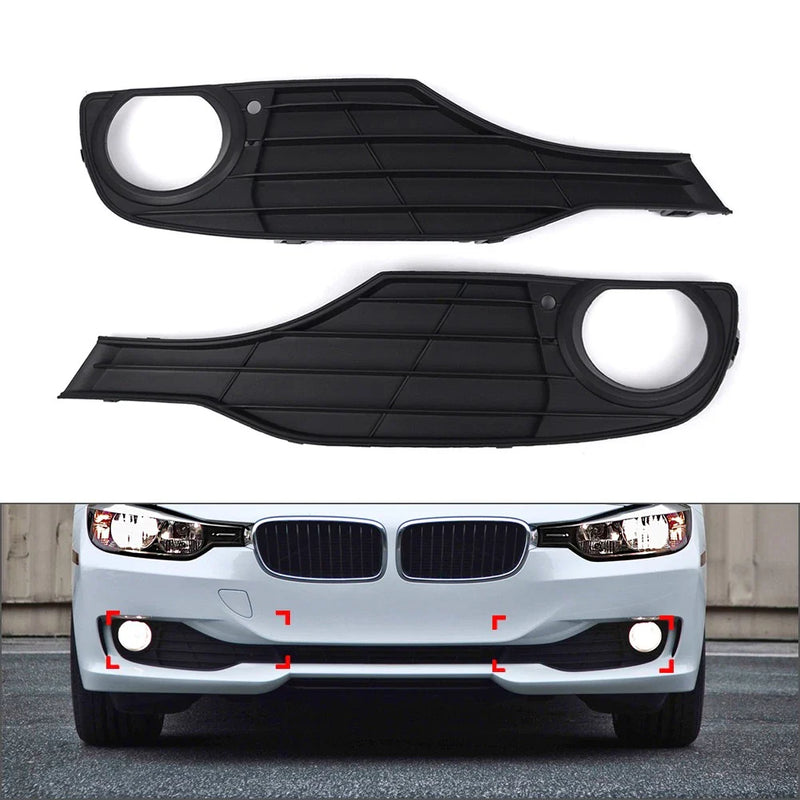 BMW 3 Series F30 F31 320i Front Bumper Fog Light Grille (2012-2015)