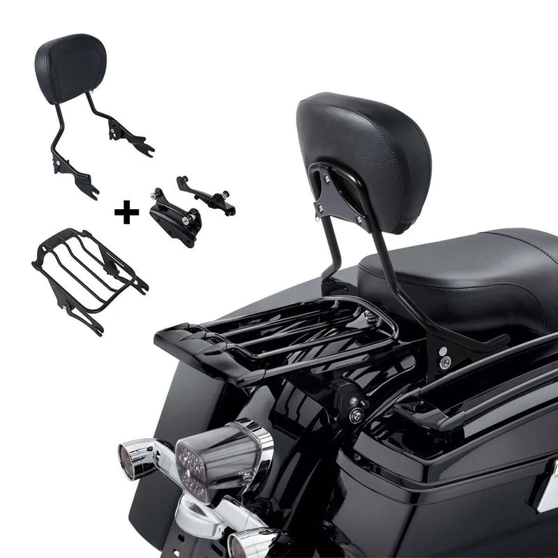 Harley Street Glide Docking Kit Sissy Bar Backrest (2009 - 2013)