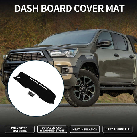 TOYOTA Hilux Gun125 Dashboard Dash Cover Mat 1 Set (2017–2020)
