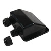 Solar Panel RV Caravan Black Double Wire Cable Entry Gland Box