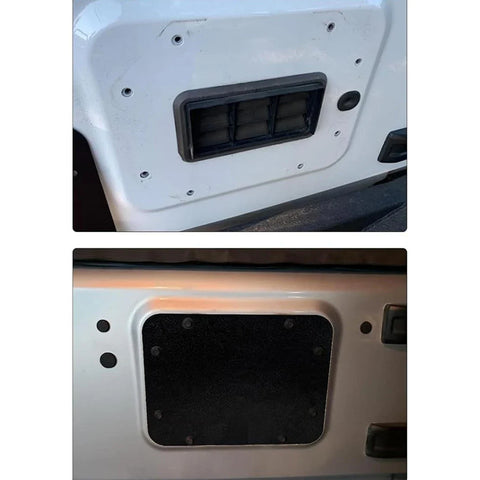 Jeep Wrangler JK JKU Black Tailgate Vent Plate (2007-2017)
