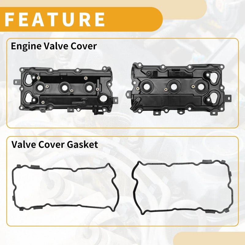 Nissan Altima (2014-2018) 1 Set Engine Valve Cover & Gasket