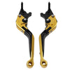 Honda CB599 CB600 CB919 Gold Extendable Brake Clutch Levers (1998-2006)
