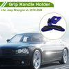 Jeep Wrangler JL Blue Roll Bar Grab Handles (2018-2024)