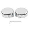 Harley Softail Breakout FXBR FXBRS Chrome Upper Fork End Caps (2018-2023)