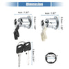 Ford E150 Door Lock Cylinder with Keys Set (2004-2014)