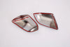 Tesla Model 3 (2018-2023) 2 x ABS Chrome Rearview Mirror Side Lid Cover Trim