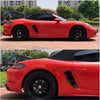 Porsche 718 Cayman 2016-2018 Real Carbon Fiber Side Air Vent Intake Fender