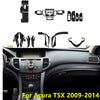 Acura TSX Carbon Fiber Pattern Car Interior Cover Decal (2009–2014)