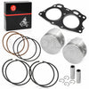EZGO 4 Cycle 295cc Golf Cart Piston Ring Kit .25mm Oversize (1991-up)