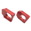 HONDA CRF450RX Red Rear Axle Block Chain Adjuster (2017-2021)