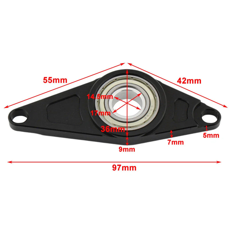 Suzuki GIXXER 250 V-Strom Blue Gear Shift Stabilizer Bracket (2022-2024)