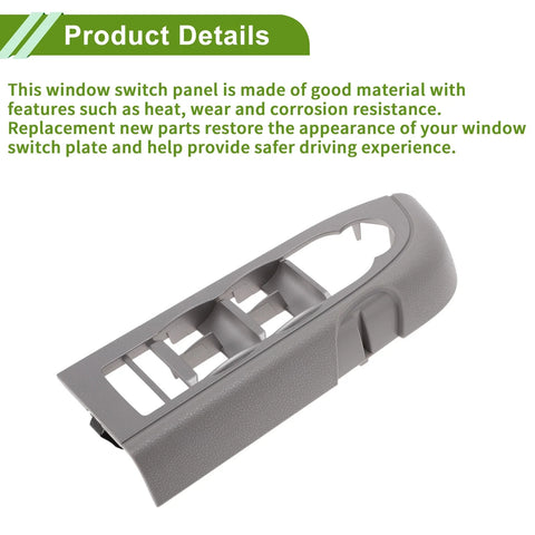 Chevrolet Silverado 1500 Bezel Window Switch Cover (2010-2013)