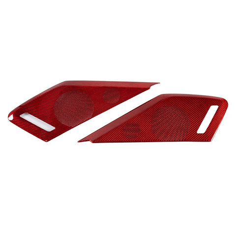 Chevrolet Corvette C8 Carbon Fiber Inner Door Speaker Panel Cover (2020-2023)