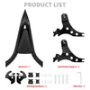 Harley Breakout, Fat Boy Rear Black Sissy Bar Backrest Pad (2013-2023)