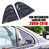 Mitsubishi Lancer EVO Carbon Fiber Look Quarter Window Louvers (2001-2007)