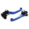 YAMAHA WR 250F WR 450F Blue Pivot Brake Clutch Levers (2001-2016)
