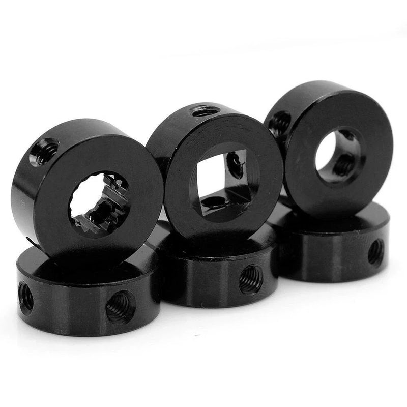 Universal Aluminum Car Window Door Winder Cranks Black (AU Ship)