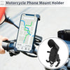 Rearview Mirror Mount 4.7-7.2 Phones Nylon Motorcycle Phone Mount Holder