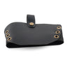 Motorcycle - Black Leather Shifter Cover Boot Protector