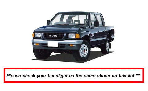Isuzu TF TFR LH Headlight (1988-1994)