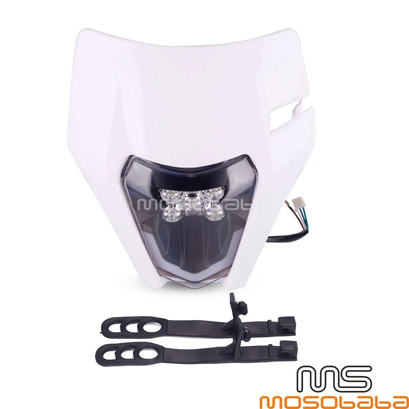 KTM EXC XCW EXCF XC 125 200 250 300 450 LED Enduro Headlight Fairing