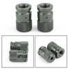Car, Auto, Motorcycle, Bike Aluminium Anti-Theft Valve Caps