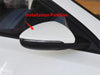 Kia Forte K3 2 x Chrome Rearview Mirror Lamp Side Lid Cover Trim (2019-2021)