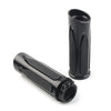 Harley Touring Street Road Glide Black Soft Touch Hand Grips (2009-2023)