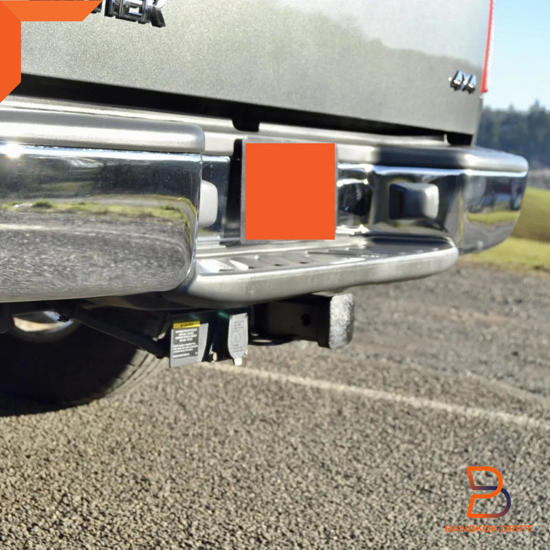 Nissan Navara D40 Pickup Chrome Rear Step Bumper Bar (2005-2014)