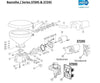 37045 / 37245 Jabsco Toilet Service Kit