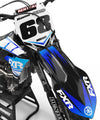 Yamaha YZF 450 (2008-2010) OUTLAW STYLE Stickers Custom Graphics Full Kit