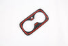 Hyundai Tucson Carbon Fiber Rear Water Cup Holder Frame Cover (2022)