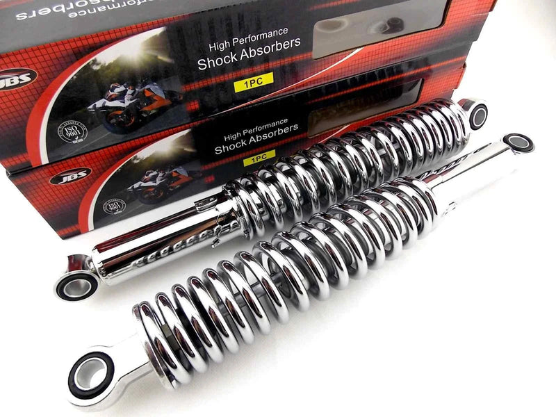 Kawasaki KZ1300 365mm JBS Chrome Rear Shock Absorbers (1979-1983)