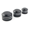 Harley 11mm Black CNC Inner Motor Bolt Topper Caps