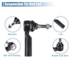 Ford Mustang 6 x Front Inner Outer Tie Rod End Links Kit (2005-2010)