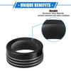 Chrysler 300, Dodge Challenger Black 5pcs AC Climate Control Knob Ring