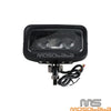 Harley FLHTC Black Shell LED Custom Headlight w/ Hi/Lo Beam