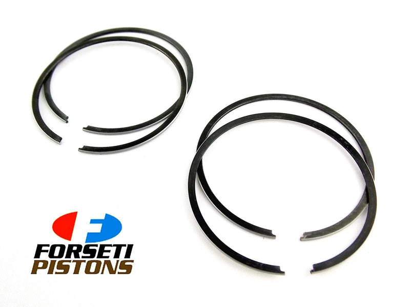 Suzuki TV250 Wolf 56mm Piston Set with Rings & Clips (88-90)