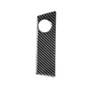Audi A4 A5 Carbon Fiber Black Console Cigarette Lighter Trim Cover (2016-2023)