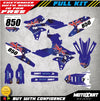 Yamaha YZF 450 Custom Decal Kit AUSSIE STYLE (2014-2017)