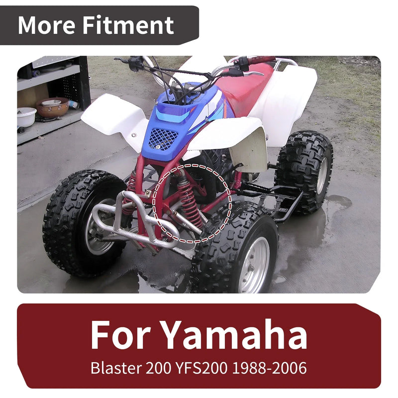 Yamaha Blaster 1988-2006 YFS200 ATV Red Front Left/Right Shock Absorber