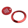 Ford F150 Red Engine Start Stop Ignition Switch Button Cover (2017-2020)
