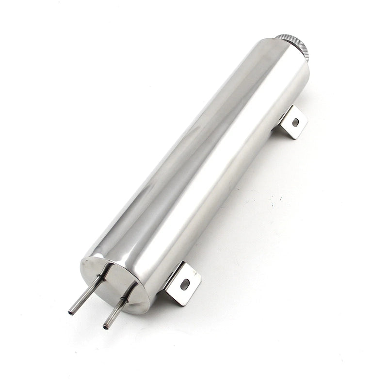Car 3" x 15" Stainless Steel Overflow Tank with Mounting Bracket